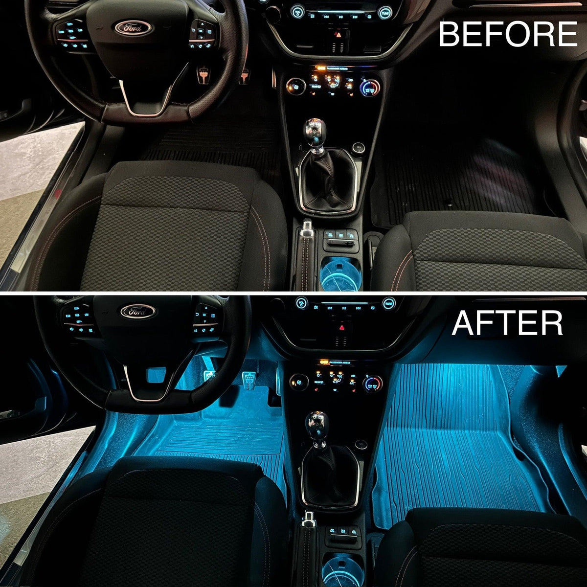 Éclairage LED Intérieur Voiture USB 5V
