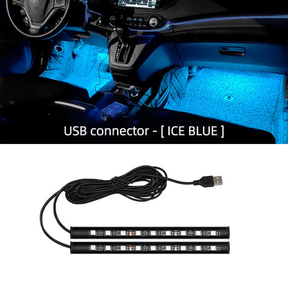 Éclairage LED Intérieur Voiture USB 5V
