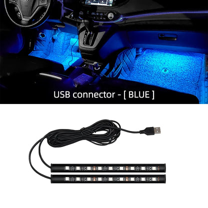 Éclairage LED Intérieur Voiture USB 5V